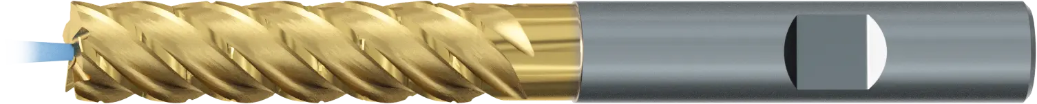 Hartmetall Schaftfräser TiNox-Cut „Trochoid“ 2541TZ