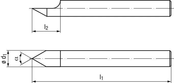 Schema Hartmetall Gravierstichel 1710