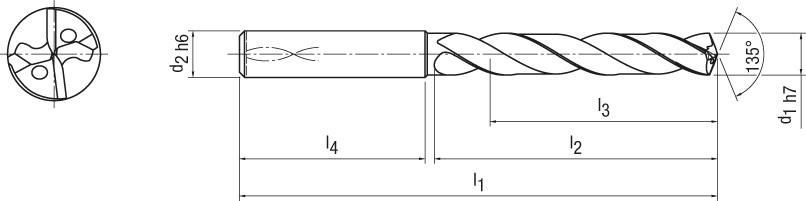 Schema MEGA-Speed-Drill-Inox 12xD