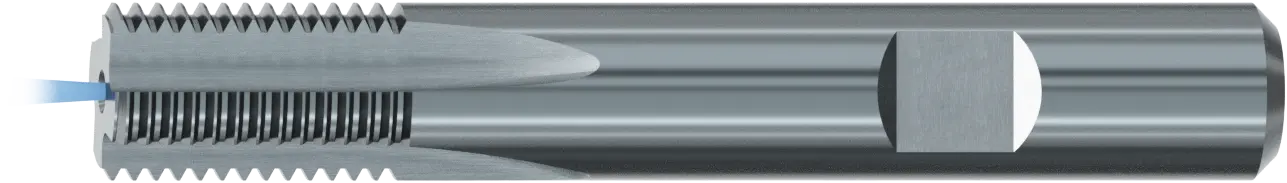GF-IKZ-HB Gewindefräser aus Vollhartmetall für Innen- und Aussengewinde