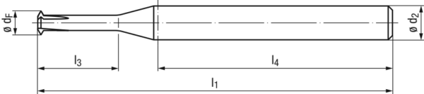 ZGF-MULTI-3xd1-HA-AlCr-T42 Zirkular-Gewindefräser aus Vollhartmetall