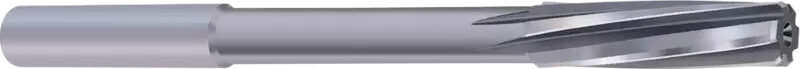 NC-Reibahle aus Vollhartmetall, Standardausführung