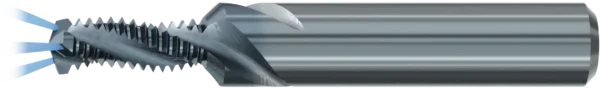 BGF-Z3-2,5xD-R30-IKZ-HA-TiCN Bohrgewindefräser aus Vollhartmetall