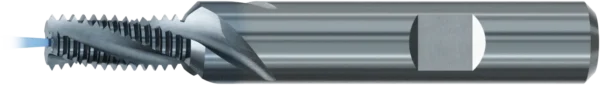GSF-2xD-R30-IKZ-HB-TiCN Gewindefräser mit Senkfase aus Vollhartmetall
