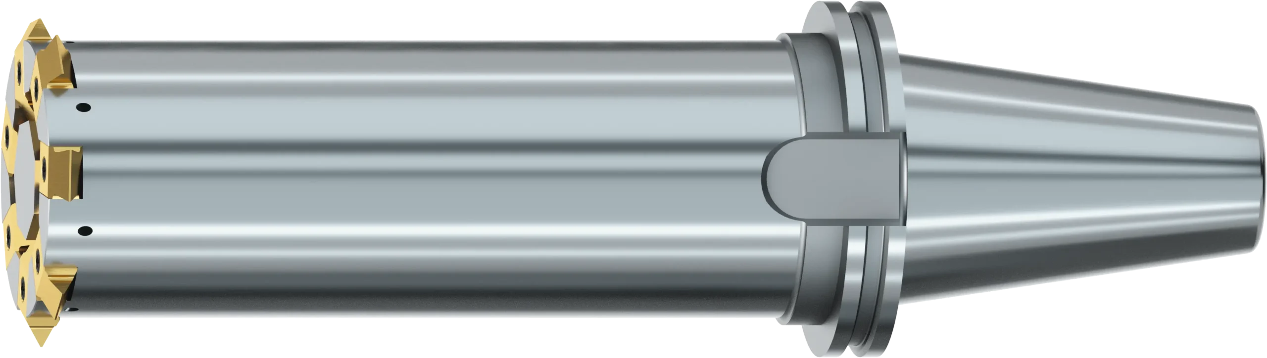 Gigant-ic-IKZN DIN 69871 - SK40 Zirkular-Gewindefräskörper für 4-Zahn-Wendeplatten Gr.14