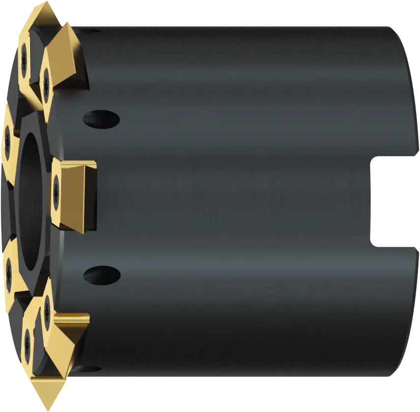 Gigant-modular-IKZN - DIN138 Zirkular-Gewindefräskörper für 4-Zahn-Wendeplatten Gr.14