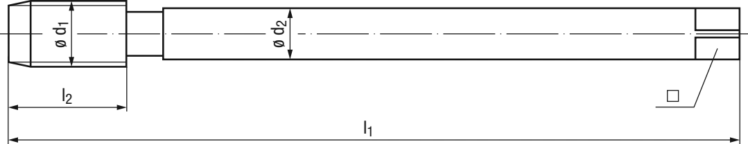Schema Rekord 2B-VA-LS-NT Maschinen-Gewindebohrer