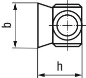 Schema WP-Z2-Gr.10-TiN 2-Zahn-Wendeplatten aus Hartmetall für Innen- und Aussengewinde