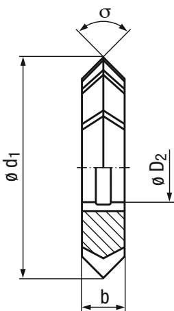 Schema HSS Prismenfräser 4660