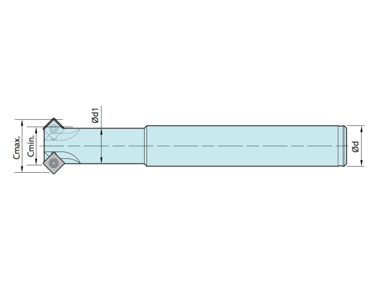 Schema Halter für Faswerkzeug NINE 45°